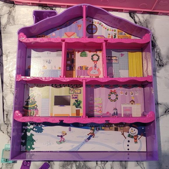 2021 Advent Polly Pocket Chalet - Picture 12 of 16